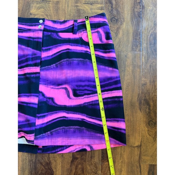 Slazenger Skort Golf Purple Pink Tennis Activewear Pickleball Sz 8 Women Pull On - Picture 4 of 7